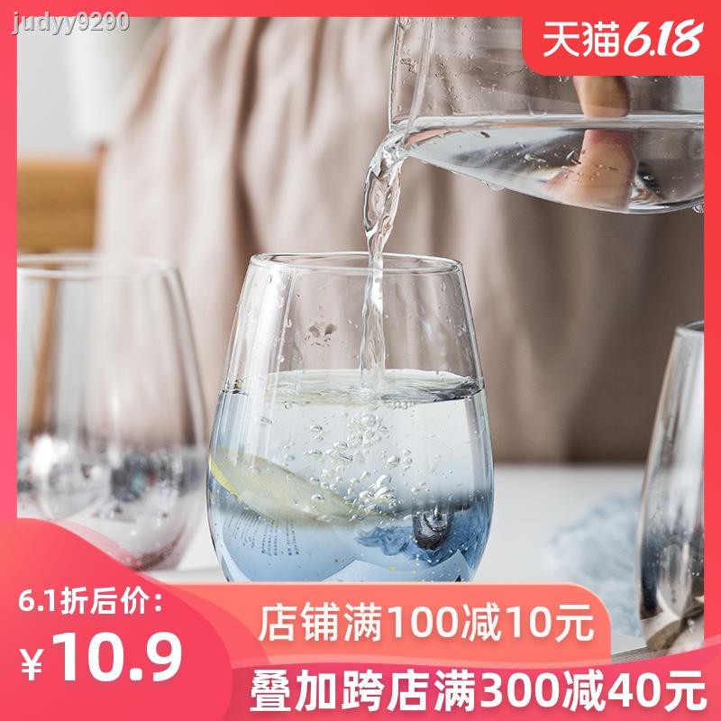 我の居北歐個性星空玻璃蛋杯大容量喝水家用牛奶早餐杯冷飲果汁杯創意杯 蝦皮購物