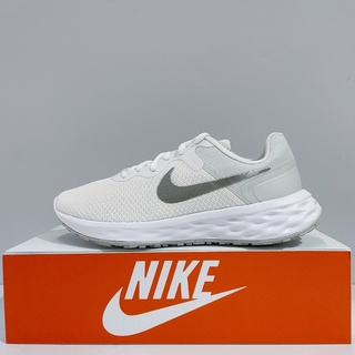 NIKE W REVOLUTION 6 NN 女生 白色 舒適 透氣 輕量 運動 慢跑鞋 DC3729-101