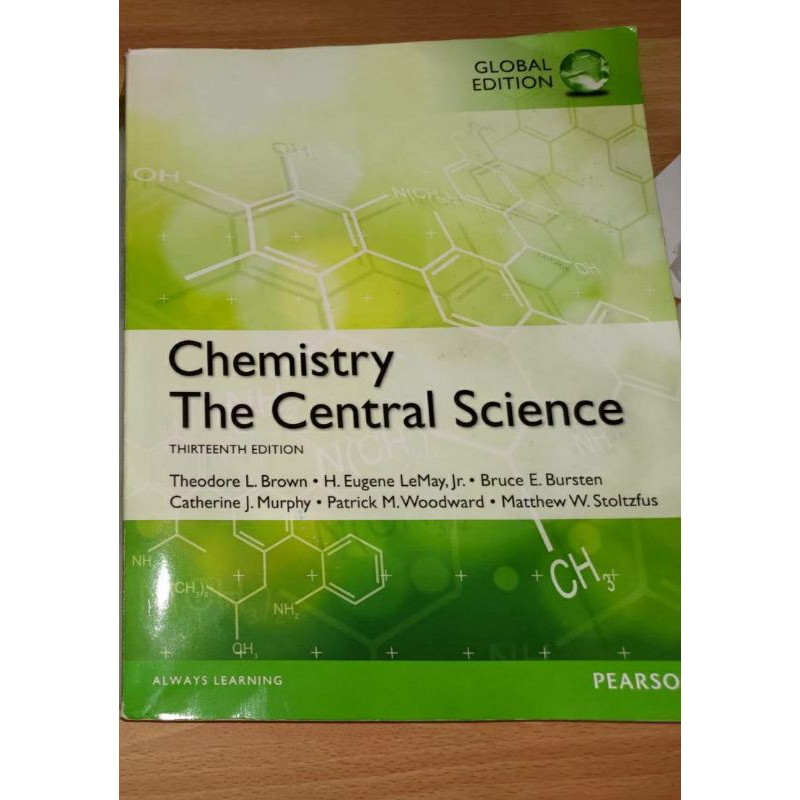 Chemistry: The Central Science 普通化學用書 八成新 可議