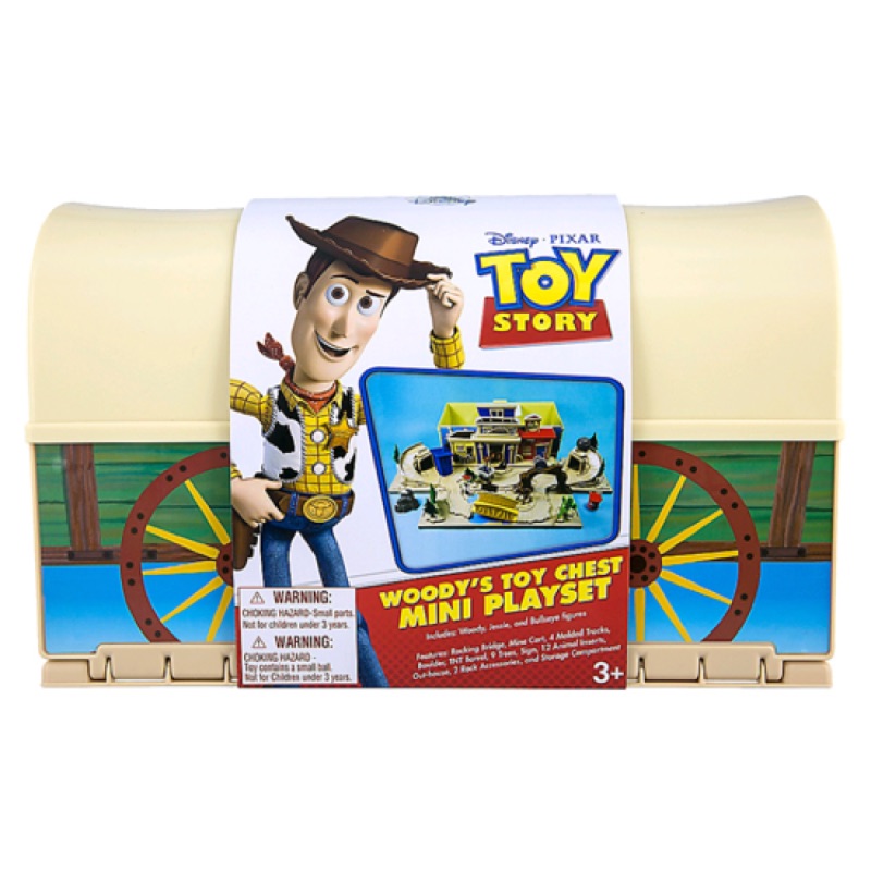 現貨 玩具總動員 胡迪 安迪的玩具盒 收納箱 迪士尼 toy story 玩具箱 收納盒 三眼怪 巴斯光年 教具 桌遊