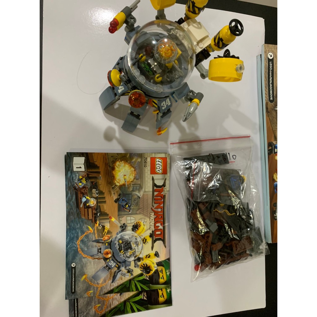 LEGO NINJAGO MOVIE 樂高旋風忍者 70610 飛行果凍號潛水艇