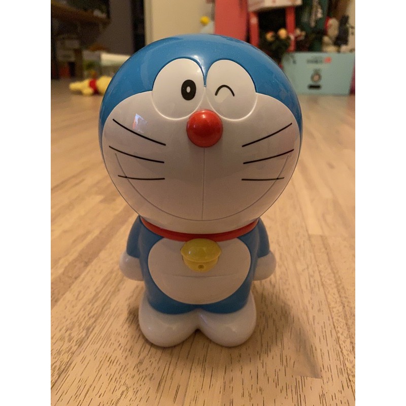 哆啦a夢 Doraemon 存錢筒 小夜燈，Fujiko Pro授權