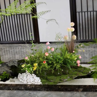 【模擬樹植物】假綠植盆栽 假樹模擬綠植植物景觀造景網紅打卡假花裝飾假樹仿真花樓梯裝飾盆景