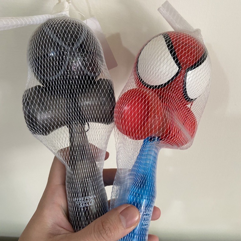 蜘蛛人劍玉日本環球影城usj 限定黑透明紅藍透明兩隻一組現貨日本帶回 蝦皮購物