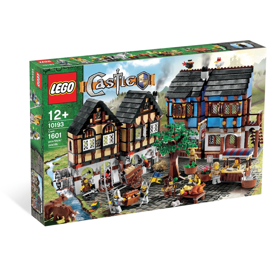 [正版] 樂高 LEGO 10193 中世紀農莊 (全新未拆品) 城堡 Medieval Market Village