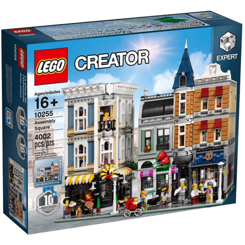 全新現貨 樂高 10255 創意系列 集會廣場 Lego Assembly Square 禮物 街景 *70