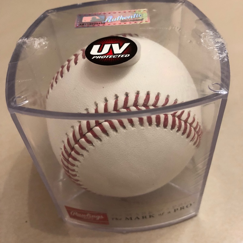 MLB 美國職棒 大聯盟 比賽用球 抗UV框 Rawlings