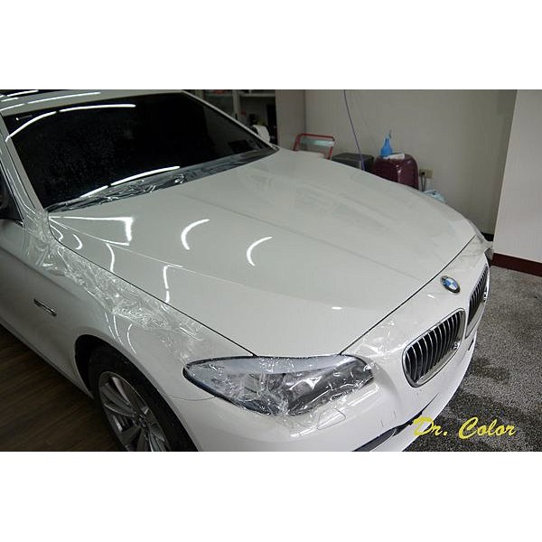 Dr. Color 玩色專業汽車包膜 BMW 520d Touring 細紋自體修復透明犀牛皮_引擎蓋/前保桿/後保桿