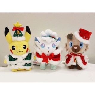 【 絕版現貨 】日版 聖誕節 冰六尾 娃娃 中心 神奇寶貝 精靈寶可夢 pokemon 耶誕 玩偶 布偶 日本 正版