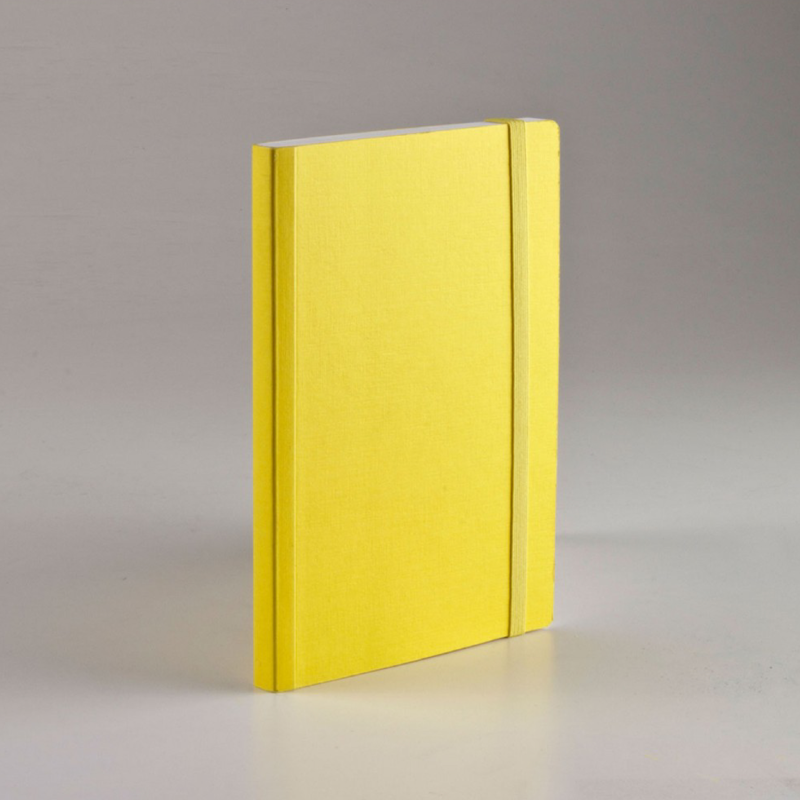 【FABRIANO】EcoQua taccuino 空白筆記本／A5（80張14.8cmx21cm）黃色 TAAZE讀冊生活網路書店