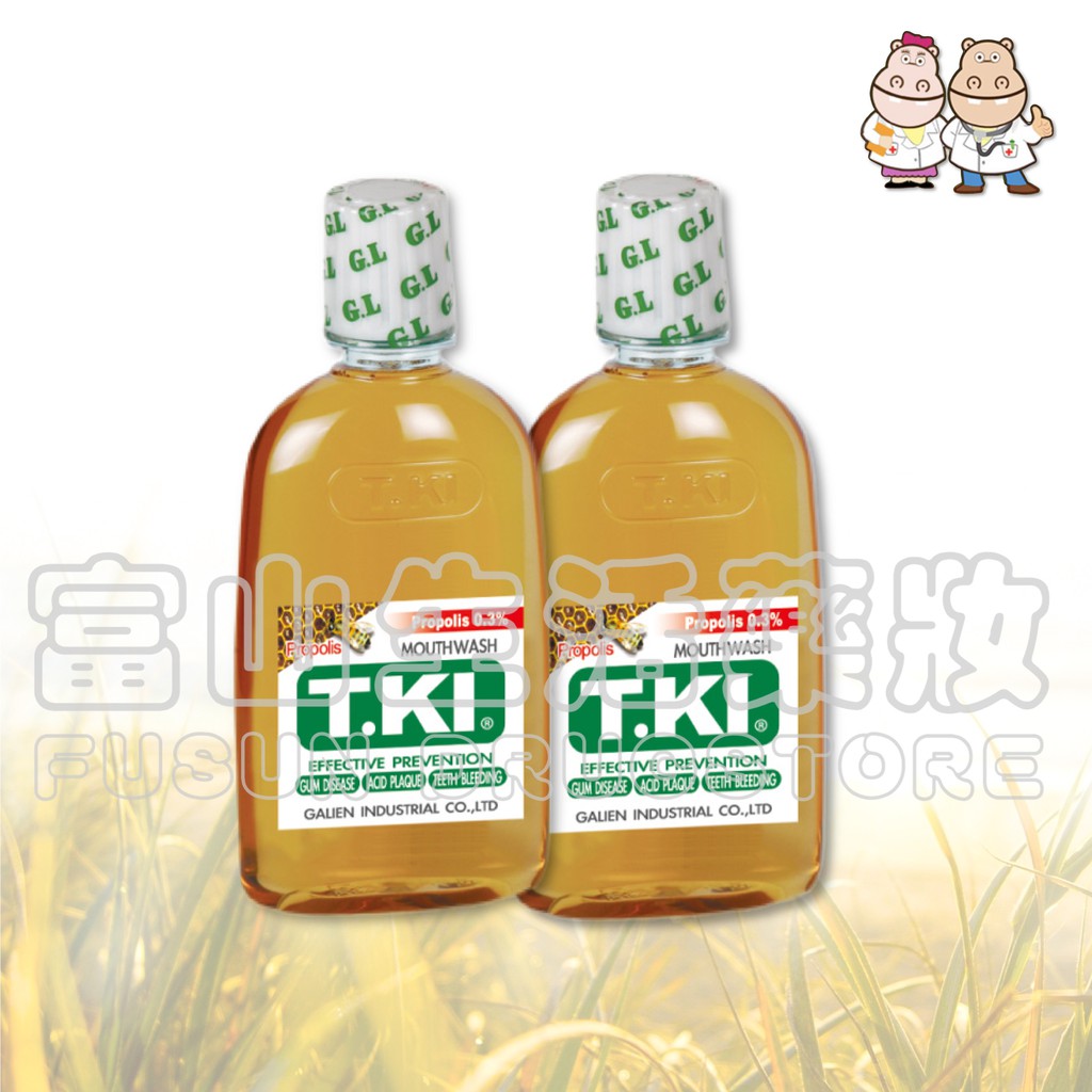 T.KI 蜂膠漱口水 350ml【富山】買1送1