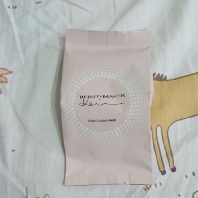 Beautymaker 零油光晶漾持妝氣墊粉餅-自然色補充包