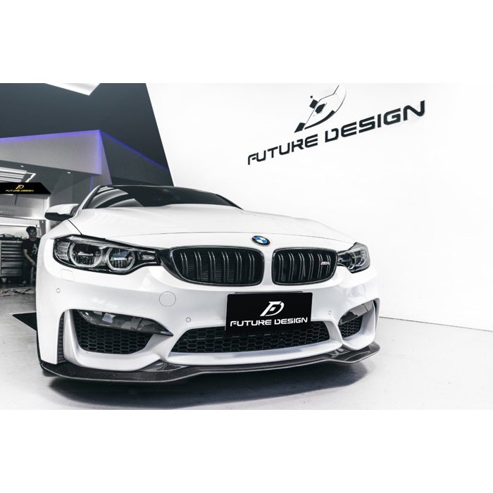 【Future_Design】BMW F80 M3 F82 F83 M4 專用 FD 碳纖維 卡夢 前保桿 飾版 現貨