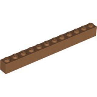 磚家 LEGO 樂高 中間牛奶糖色 Brick 1x12 基本顆粒 基本磚 顆粒磚 6112
