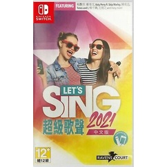 SWITCH 遊戲片 超級歌聲 2021