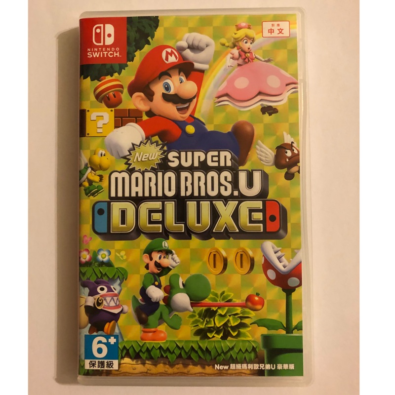 任天堂 Switch 超級瑪利歐兄弟U 豪華版 super Mario bros.U DELUXE) 二手