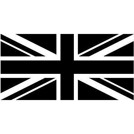 英國國旗汽車外部乙烯基貼紙顏色選擇 x2