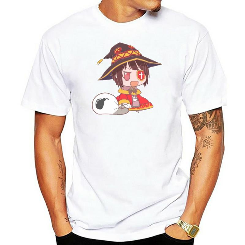 男士 T 恤 Padoru Megumin Konosuba T 恤印花 T 恤 T 恤上衣