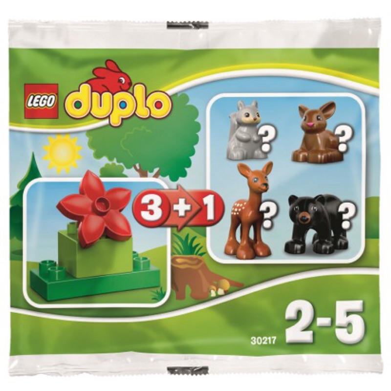 LEGO Duplo 30217 樂高 得寶 森林動物 積木 體驗包