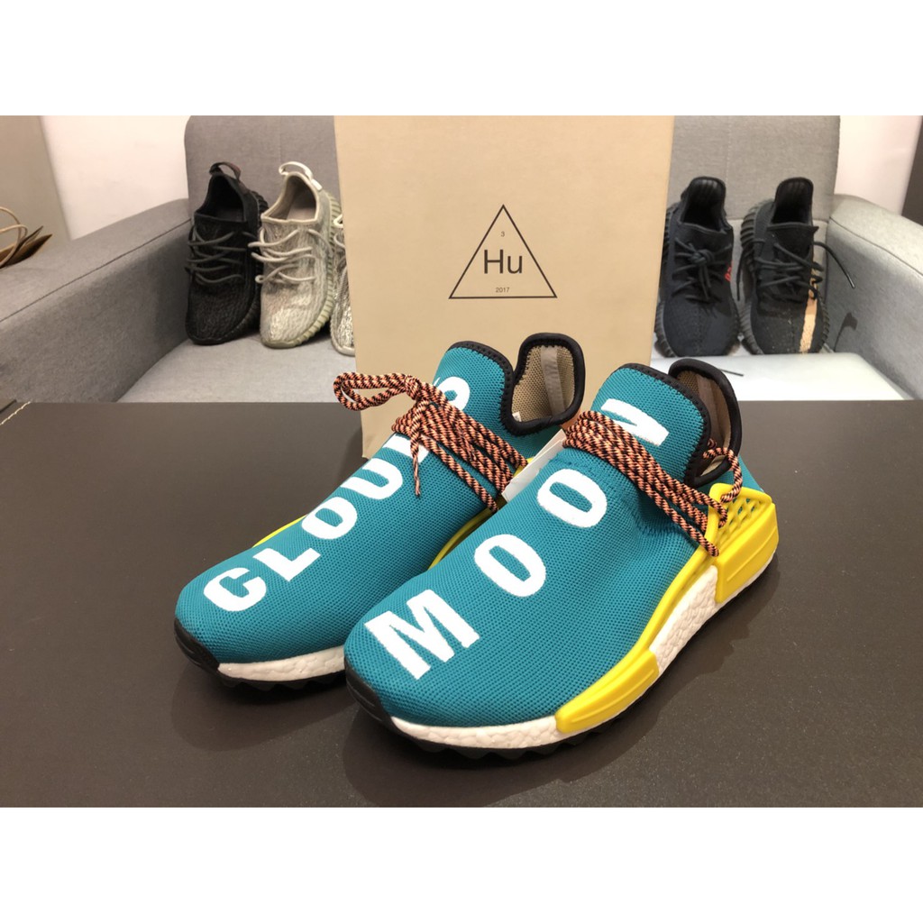 可刷卡 us8 Adidas NMD 菲董聯名 綠黃 Human Race Pharrell 香奈兒 350v2 反光