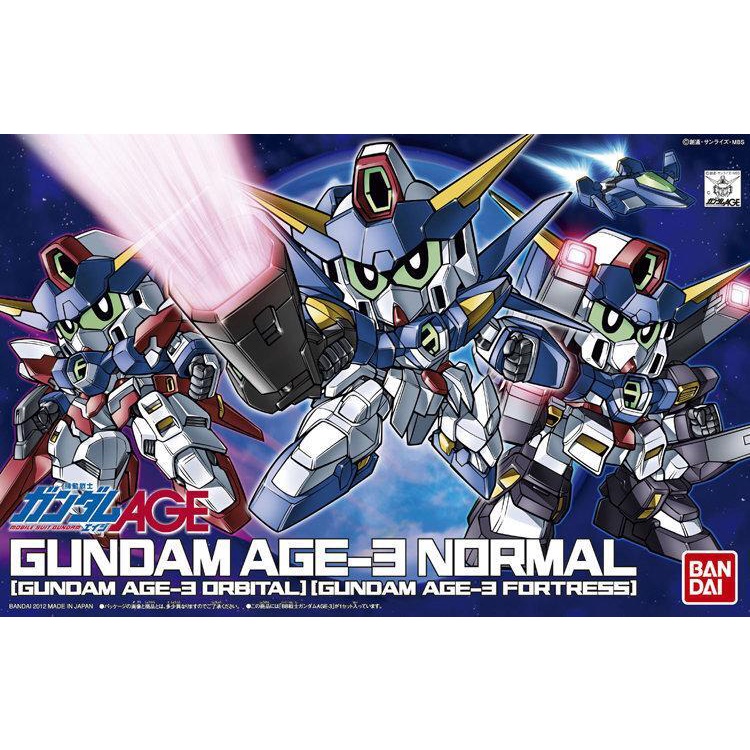 好棒棒模型屋 鋼彈 BANDAI BB戰士372 GUNDAM AGE-3 NORMAL