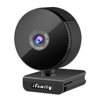 【宇晨I-Family】1080P USB隨插即用廣角視訊對焦鏡頭網路攝影機IF-008C