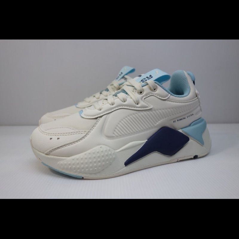 PUMA RS-X Cream 白 藍 復古 休閒 運動 慢跑 男女鞋 374292-01 10812