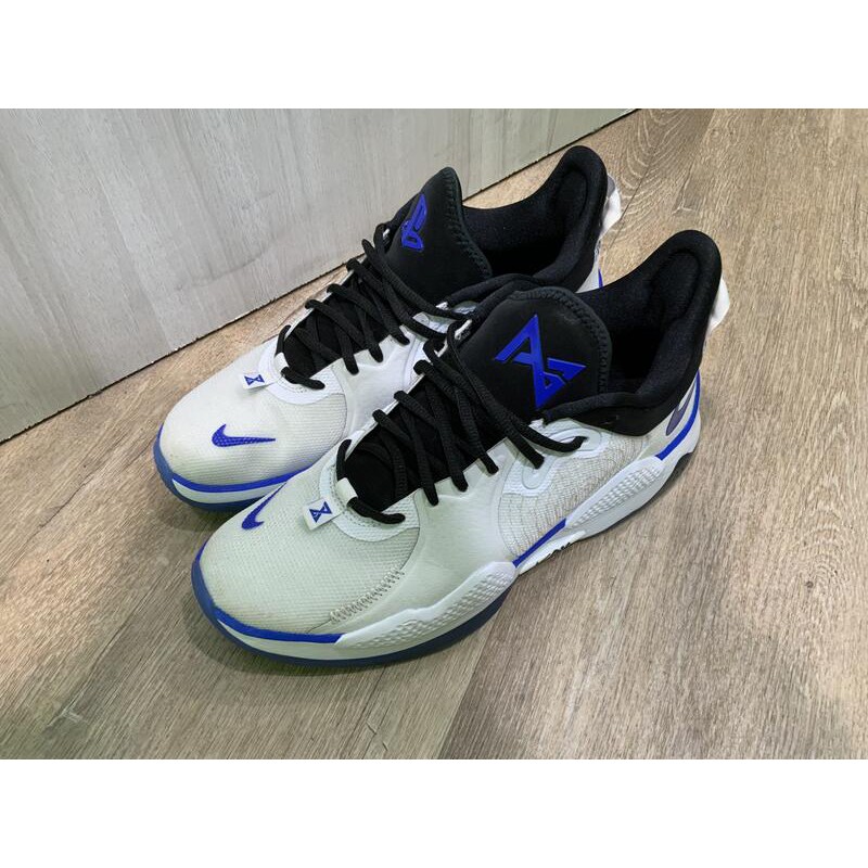 &lt;譜蕾兒潮鞋&gt;(二手)NIKE Paul George 5 x PlayStation 5 白 11 號 PS5 PG5