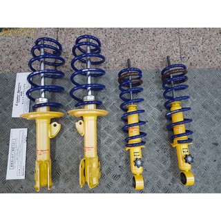 慶聖汽車 日本製 KYB 黃桶避震器+LHS短彈簧 ALTIS YARIS VIOS PRIUS SIENTA