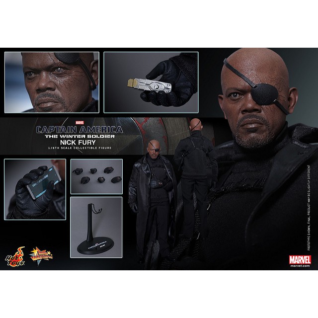 【全新未拆】Hot Toys 1/6 – MMS315 – 美國隊長2 酷寒戰士【尼克福瑞】