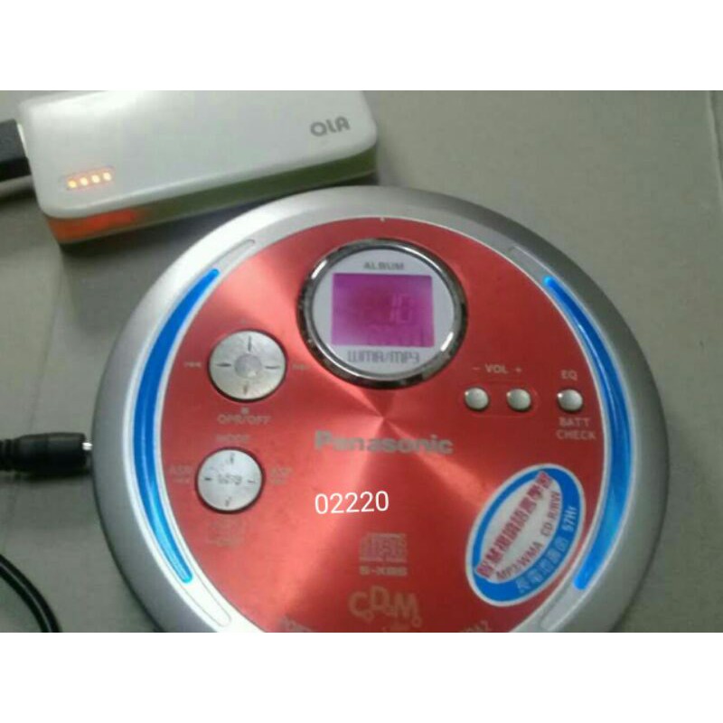 Panasonic CD隨身聽，國際牌CD隨身聽，CD播放器，MP3，隨身聽，播放器~國際牌CD隨身聽~功能正常