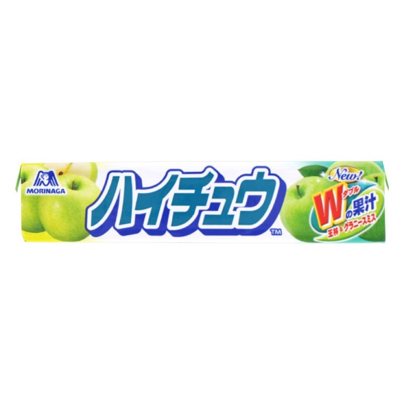 預購 日本代購 MORINAGA森永 HI-CHEW 嗨啾水果軟糖(條)（蘋果/葡萄）