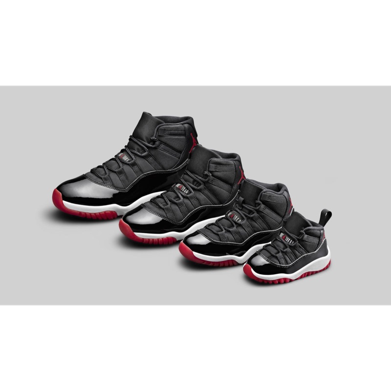 jordan 11 black red low