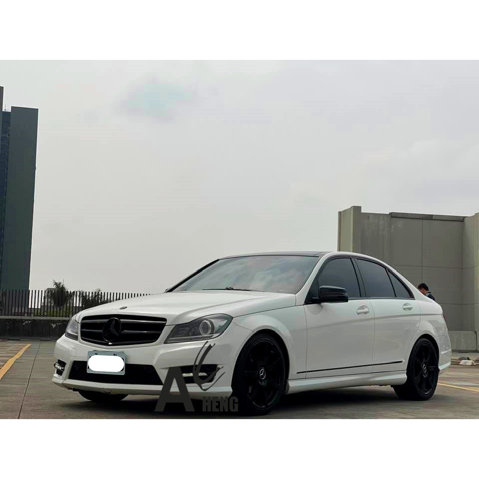 【FB搜尋桃園阿承】賓士 超人氣C250 AMG 2012年 1.8CC 白色 二手車 中古車