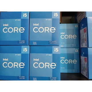 [含稅開發票]全新盒裝 Intel I5 12400 12400F/ (6核12緒)1700腳位/CPU/處理器/三年保
