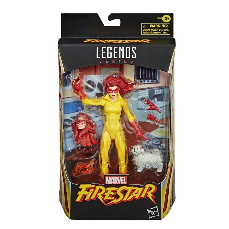 Marvel Legends 漫威 傳奇人物組 漫畫版 FIRESTAR 火焰星 6吋 變種人 復仇者聯盟 x戰警 可動