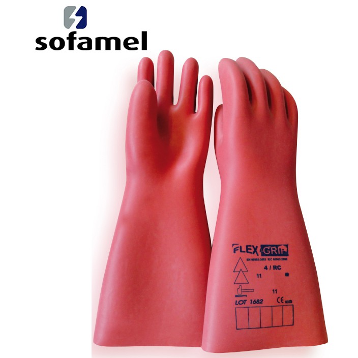 【專業工具人】西班牙SOFAMEL 高壓絕緣手套20KV/3分(附皮手套)