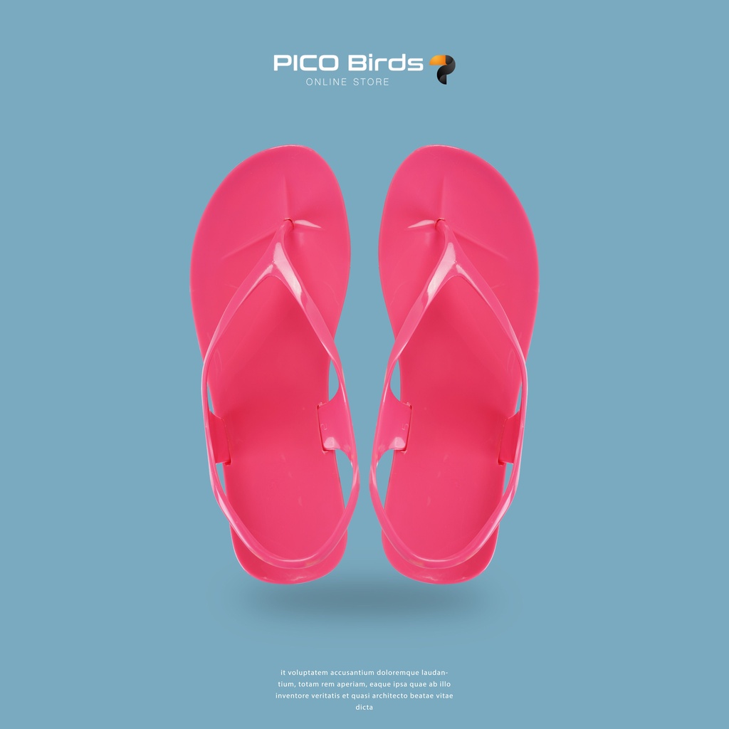 【pico bird】泰國水晶防滑果凍涼鞋