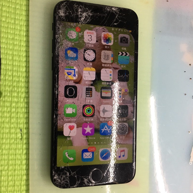 i7 破螢幕 不開機 台南現場維修 iphone7