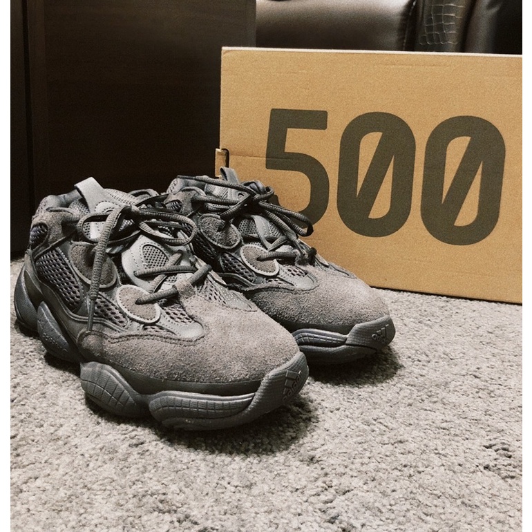 adidas yeezy 500有發票(US8)