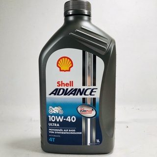 [機油倉庫]附發票 歐洲Shell ADVANCE ULTRA 4T 10W-40 10W40全合成機油 機車機油