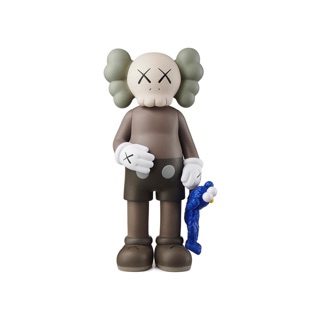 2020 KAWS Share Vinyl Figure Brown BFF 原色 公仔玩具