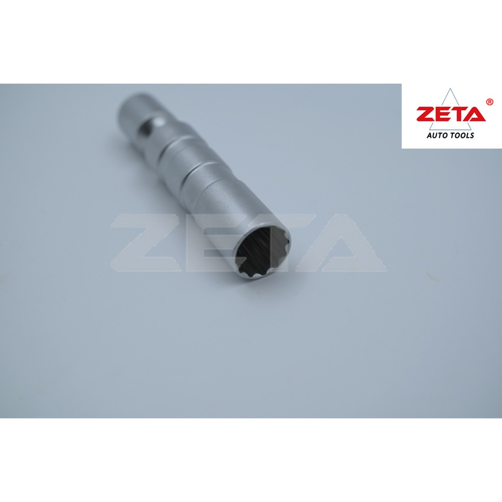 (免運費)ZETA汽車工具 3/8" 萬向火星塞套筒 14mm 3分 12角 萬向型 火星塞套筒