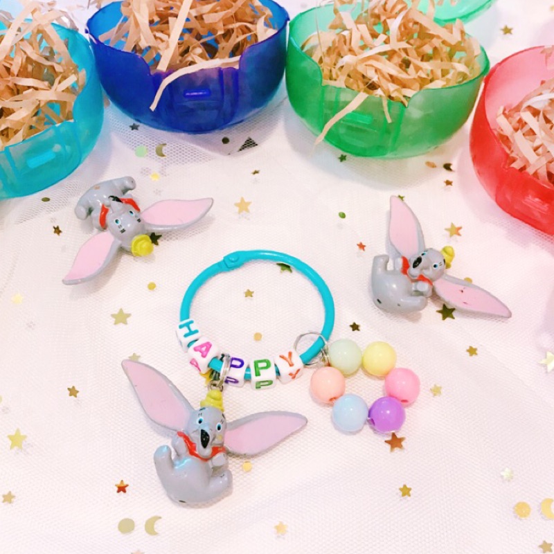 小飛象 小飛象吊飾 公仔吊飾客製鑰匙圈 大象吊飾 小飛象鑰匙圈 小飛象公仔 小飛象公仔吊飾 交換禮物 聖誕禮物