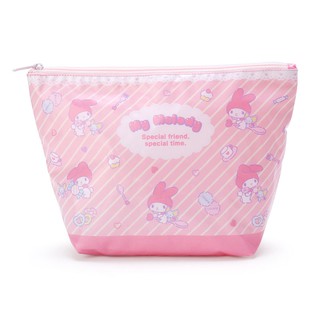 (現貨在臺)日本正品Sanrio 三麗鷗 化妝包 防水包 萬用包 隨身包 包中包 立體包 美樂蒂 Melody
