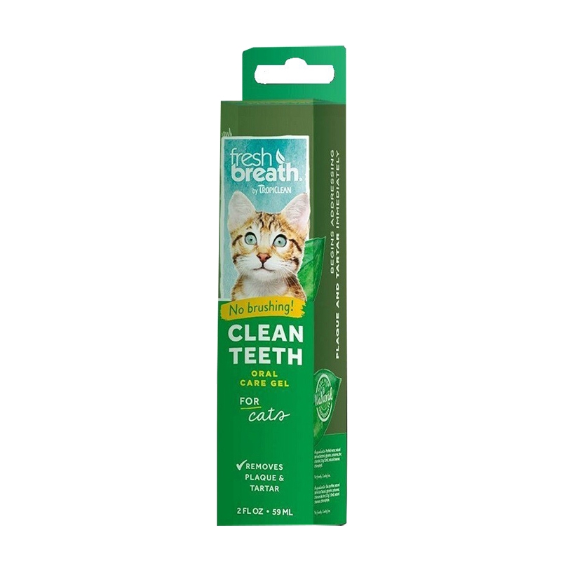美國 Fresh breath 鮮呼吸-貓專用潔牙凝膠2oz (貓用)