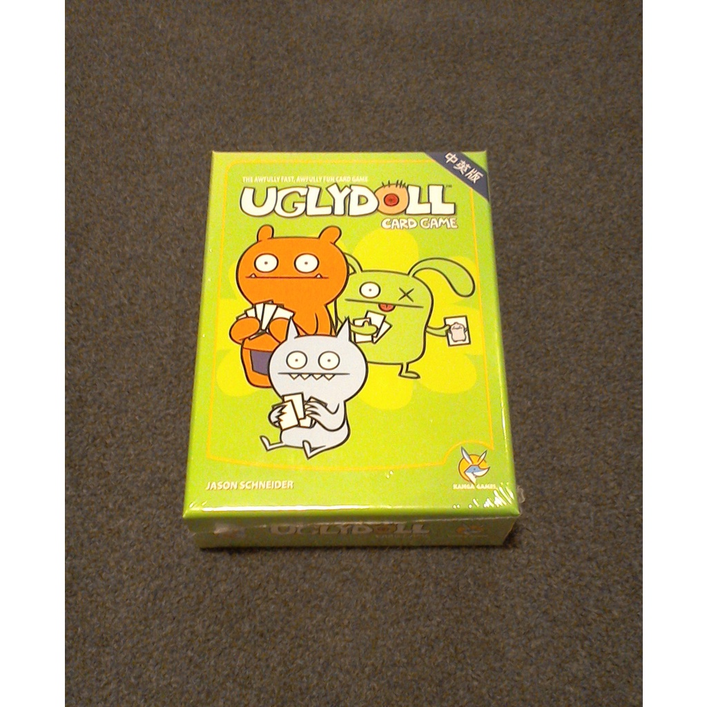 [莫古里小販] 原價390 正版 醜娃娃 uglydoll 中英文版 桌遊