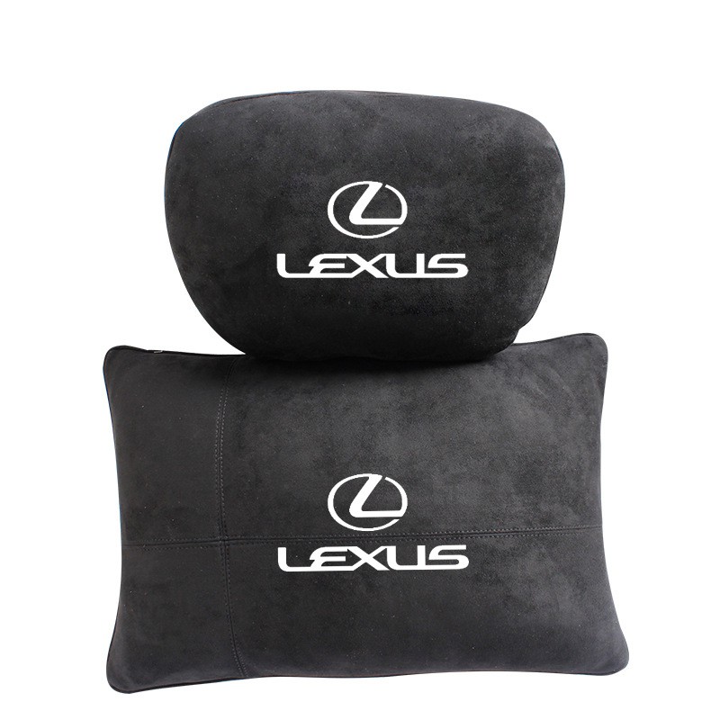 【小符精品】LEXUS凌志專用 汽車頭枕 抱枕 ES CT RX LS NX 車載護頸枕頭 車用腰靠枕墊