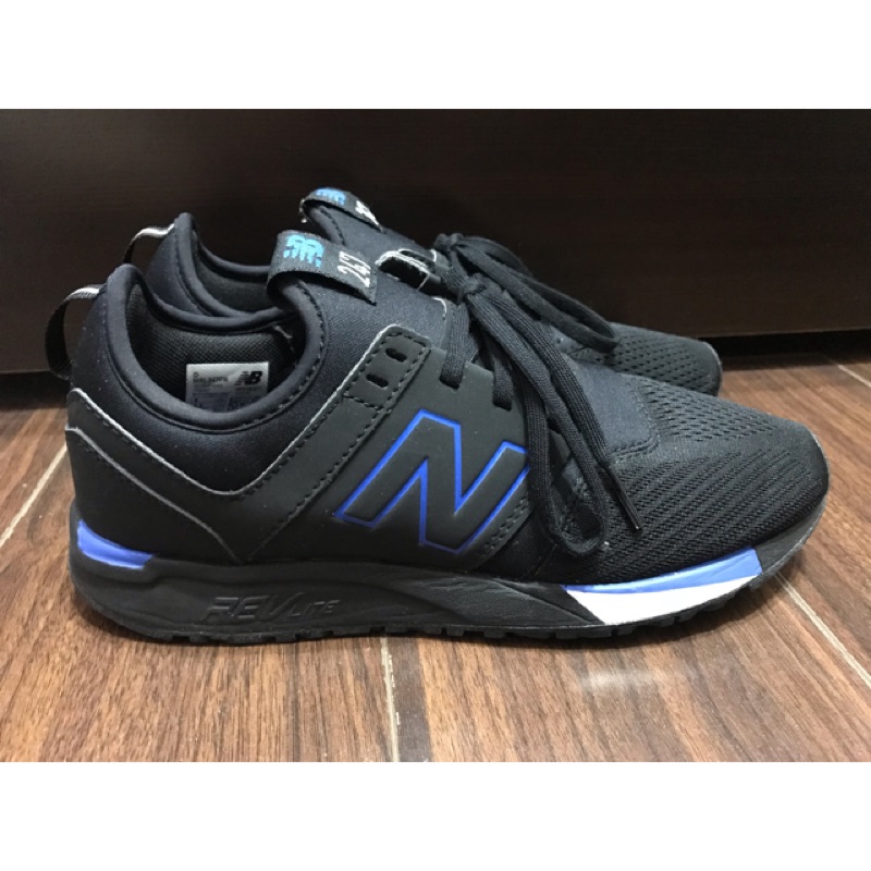 new balance247 黑藍鞋