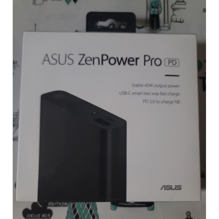 ASUS ZenPower Pro PD 兩用行動電源 可充筆電 13600mAh 快速充電 充電寶 手機／筆電兩用